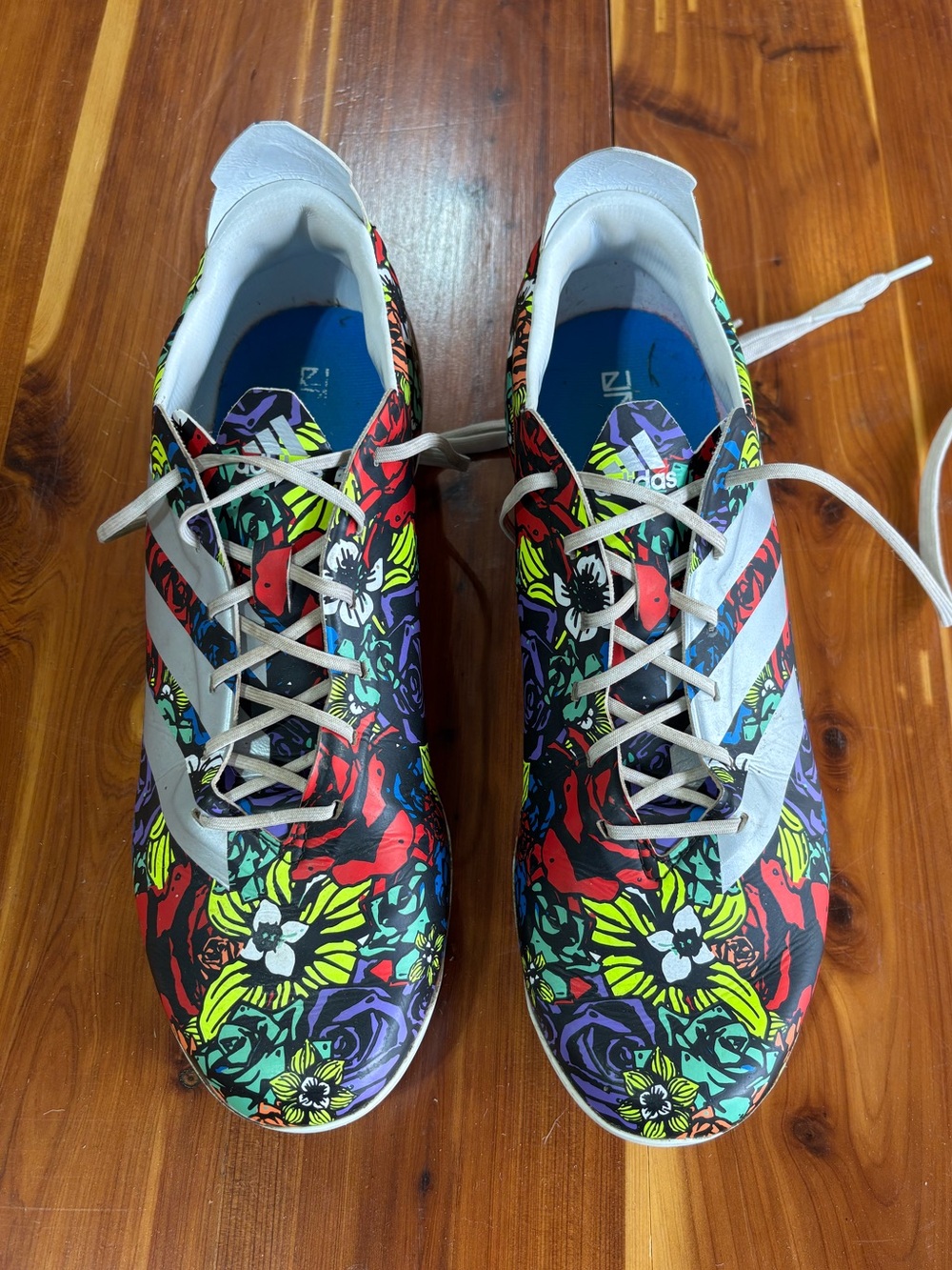 Adidas Gamemode FG Floral Soccer Cleats Multicolor GW8541 Size 8